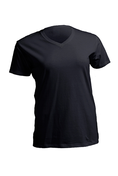 CURVES V-NECK ( JHK T-SHIRT ) nero